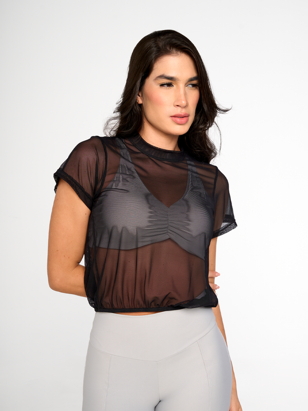 Aurora Collection / Mesh Crop Top 8719